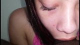 Puerto Rican SLUT Mz Natural Sucks BBC snapshot 2