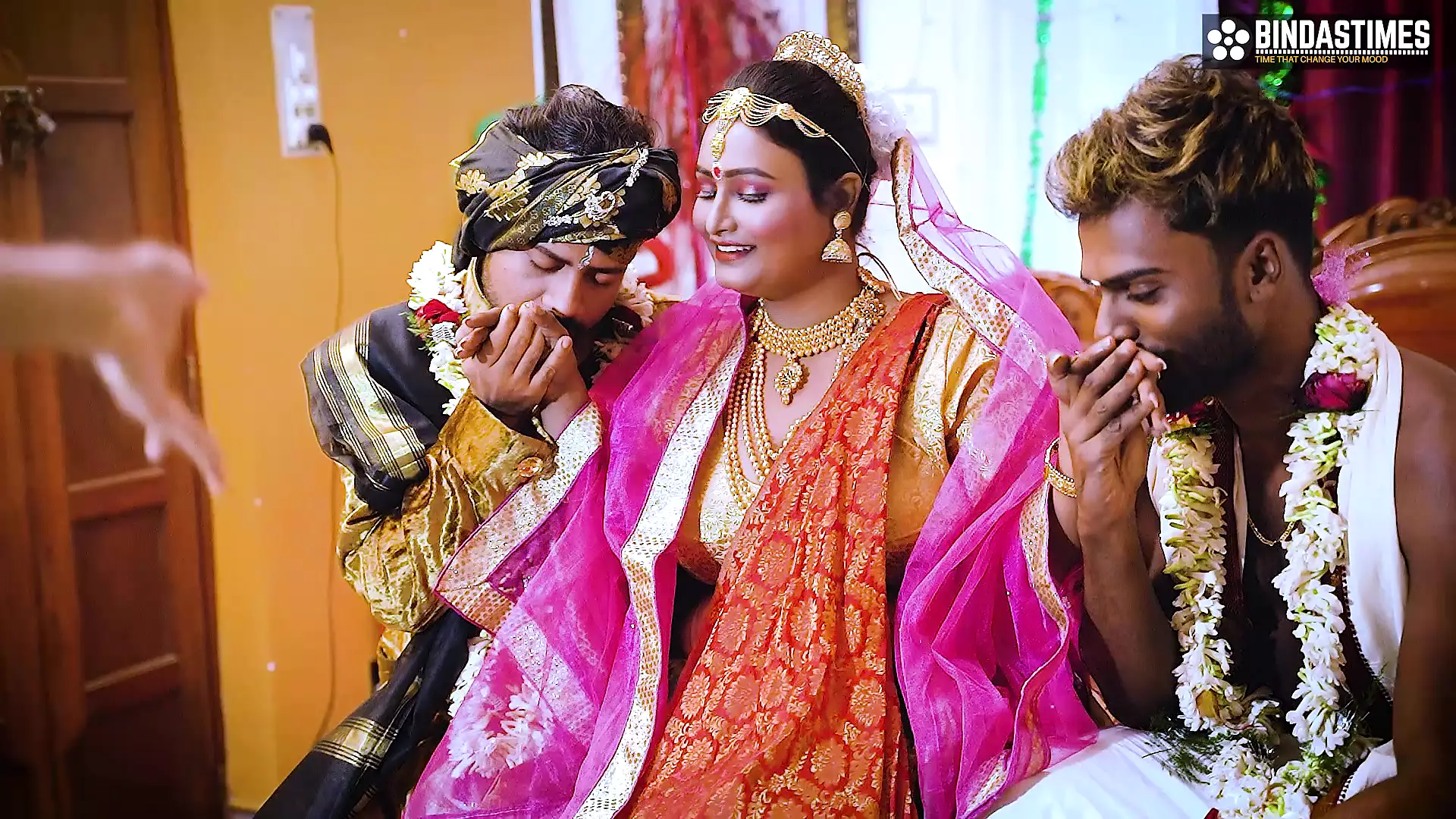 Desi queen BBW Sucharita Full foursome Swayambar hardcore erotic Night  Group sex gangbang Full Movie ( Hindi Audio )