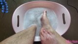 Wash and scrub my big dirty feet snapshot 9