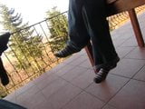 Lindos pies de nena con calcetines snapshot 7