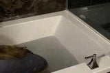 Minka & Danielle Derek lesbian bath. snapshot 3