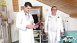 Big busty pornstar Jarushka Ross Examined by freaky doctor Tim Wetman and his assistant Kamil Klein snapshot 1