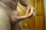 Naked Granpa wanks for his friends snapshot 8