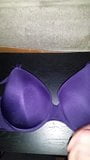 Bailey's big 38C bra sprayed with cum snapshot 8