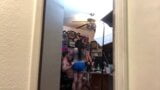 Stepsister Catches Her Brother Modeling On Webcam snapshot 4