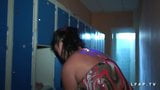Libertine francaise sodomisee dans un sauna avec Papy snapshot 25