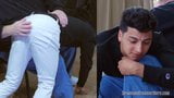 Latino Boy Goes Over a Man's Knee for the First Time snapshot 3