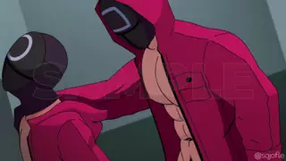 Pink Soldiers Squid Game: Gay Cartoon Amateur Porn by gumroad ...