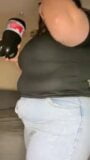 BBW Thicccollegegirl coke & mentos bloat snapshot 3