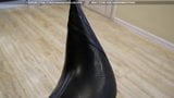 pointed toe stiletto heels black pantyhose snapshot 8