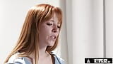 UP CLOSE - How Women Orgasm With Tiny Teen Redhead Madi Collins! INTENSE HITACHI ORGASM! FULL SCENE snapshot 2