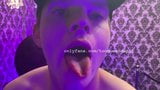 Tongue Fetish - Clay Tongue Video 2 snapshot 3