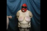 BBW Slave slut as her tits beaten snapshot 2