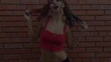 Harley Quinn Twerking, отдел самоубийств, косплей от Darlene Sid snapshot 1