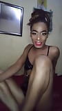 Naughty  black ebony Trans snapshot 3