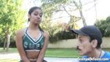 Cheerleader pussy banged by old dick snapshot 1