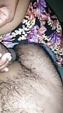 Sri Lankaanse tante zuigt lul en speelt met haar borsten snapshot 4