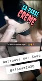 STORY PRIVE - MA SOUMISE EN LAISSE PIPE BAVEUSE FRANCAISE snapshot 2