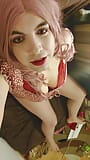 Sissy crossdresser Juvia Jolie ha un bel viso e un grosso cazzo snapshot 4