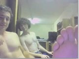 Straight guys feet on webcam #494 snapshot 12