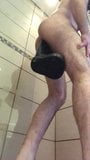 Doggie rams huge dildo in for first time snapshot 2