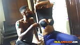 Real Black Africans in Hardocre Homemade Amateur Sex Tape snapshot 3