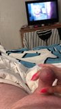 Handjob, multiple cumshots from wife snapshot 9