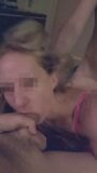 Perfect blonde wife shared with friend by cuckold at home snapshot 2