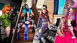 Playtime - compilación de consoladores cosplay (Marvel, DC Comics, Disney) snapshot 1