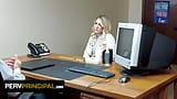 Perv Principal - Big Assed Stepmom Charley Hart Getting Fucked In The Principal's Office Full Movie snapshot 5