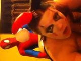 Rainha de porra fodida de quatro por homem-aranha snapshot 1