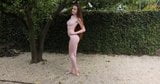 Emily Bloom takes off her sexy lingerie outdoors snapshot 7