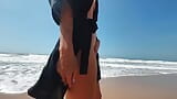 Me- Teen Girl on a Wild Nudist Beach Jerks off, Sucks Dick, Shows Legs Public Outdoor, Blowjob snapshot 15