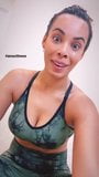 Rochelle Humes sweaty with great cleavage snapshot 3