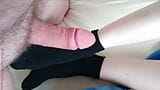 Teen Date with Footplay in Socks snapshot 2