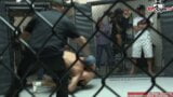 Skinny tattooed blonde with small tits fucks in a boxing ring snapshot 10