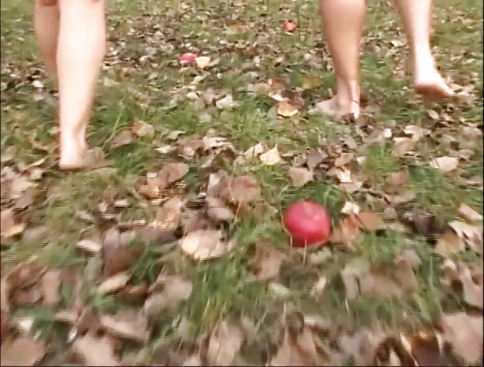 No parque com a vovó no cio!