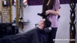 Private.com - ¡la peluquera cachonda Anya Krey se folla a un cliente! snapshot 2