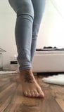 German  girl feet anonym snapshot 2