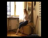 Nude casting of Emilie Ravin in old fashion style snapshot 4