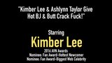 Kimber Lee & Ashlynn Taylor memberikan blowjob panas & kongkek retakan punggung! snapshot 1