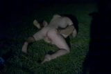 Wife fucks friend in backyard after party snapshot 5