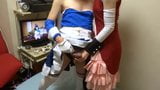 Asian CD cosplay mutual jackoff fun snapshot 3