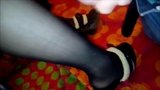 cum nylons legs heels snapshot 1