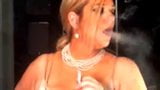 Hot Mature Cougar 120s Smoking Solo snapshot 4