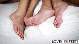 JOI Foot Tease With Amirah Adara and Shalina Devine snapshot 1