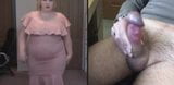 Masturbando una gran polla en madura gordita milf - webcam snapshot 8