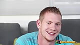 Hot Jock Rides Agent's Cock To Get Into The Business snapshot 4