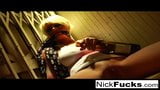 Nick fucks two hot blondes snapshot 3