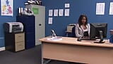 Horny office workers Jasmine Webb Watches Emma Butt Get Spit Roasted By Cock During 4 Way snapshot 2